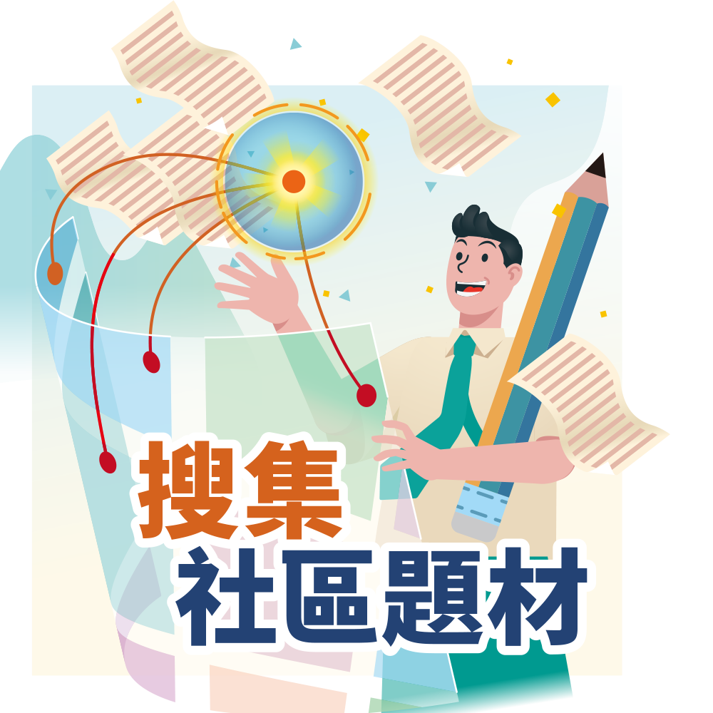 搜集社區題材